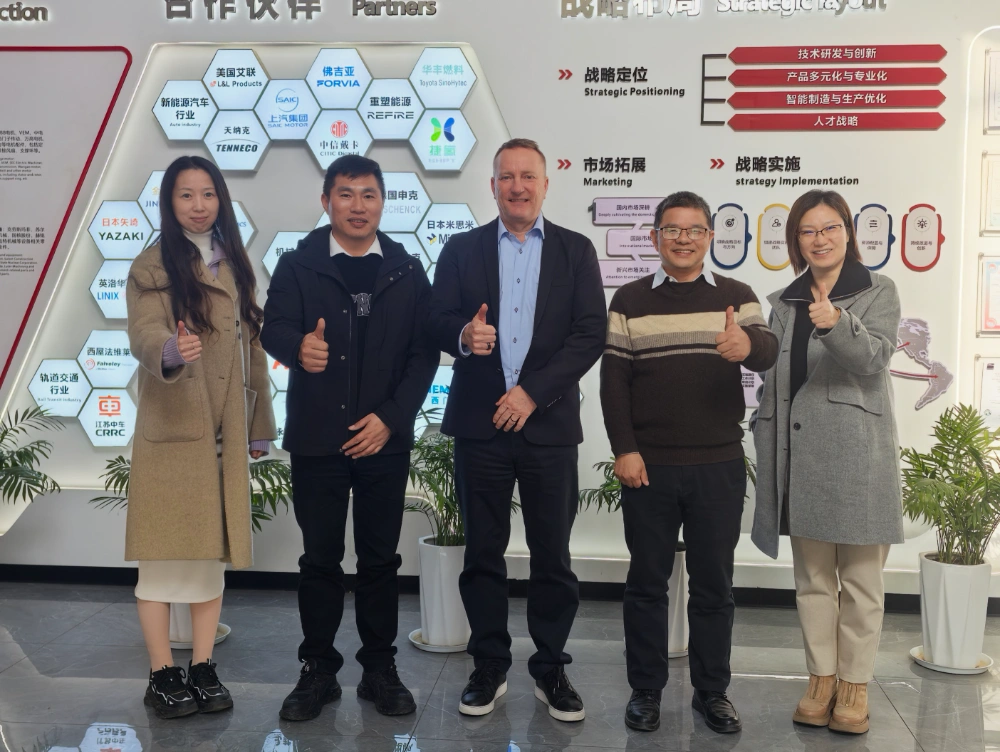 ABB Finnland besucht Hehua Machinery am 4. Dezember 2025