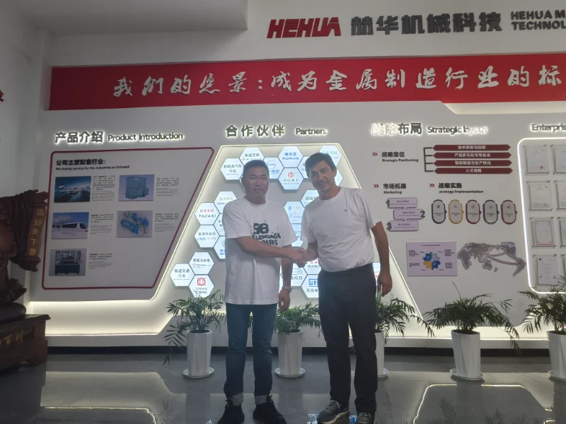 CEO der TORRENT Group besucht Hehua Machinery, um neue Kooperationsm&ouml;glichkeiten zu besprechen
