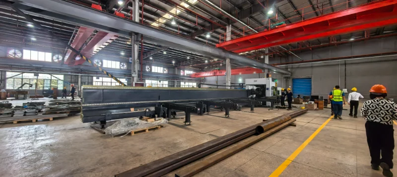 Laser-Rohrschneidemaschine bei Hehua Machinery Technology Kunshan